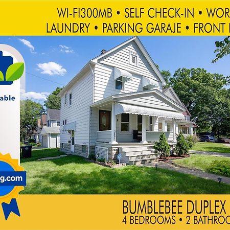 The Amber Retreat - Brooklyn Centre Comfort - Charming Space For Families, Couples & Business Travelers Near Downtown - With 300Mb Wifi, Parking & Self Check-In Cleveland Eksteriør bilde